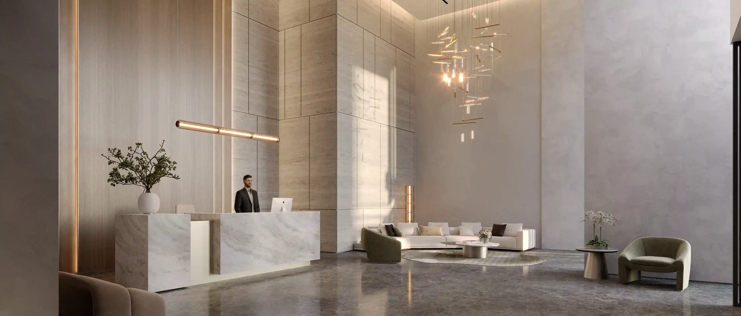 SADAYEM RESIDENCES NHC OBHOR JEDDAH INTERIOR DESIGN RECEPTION